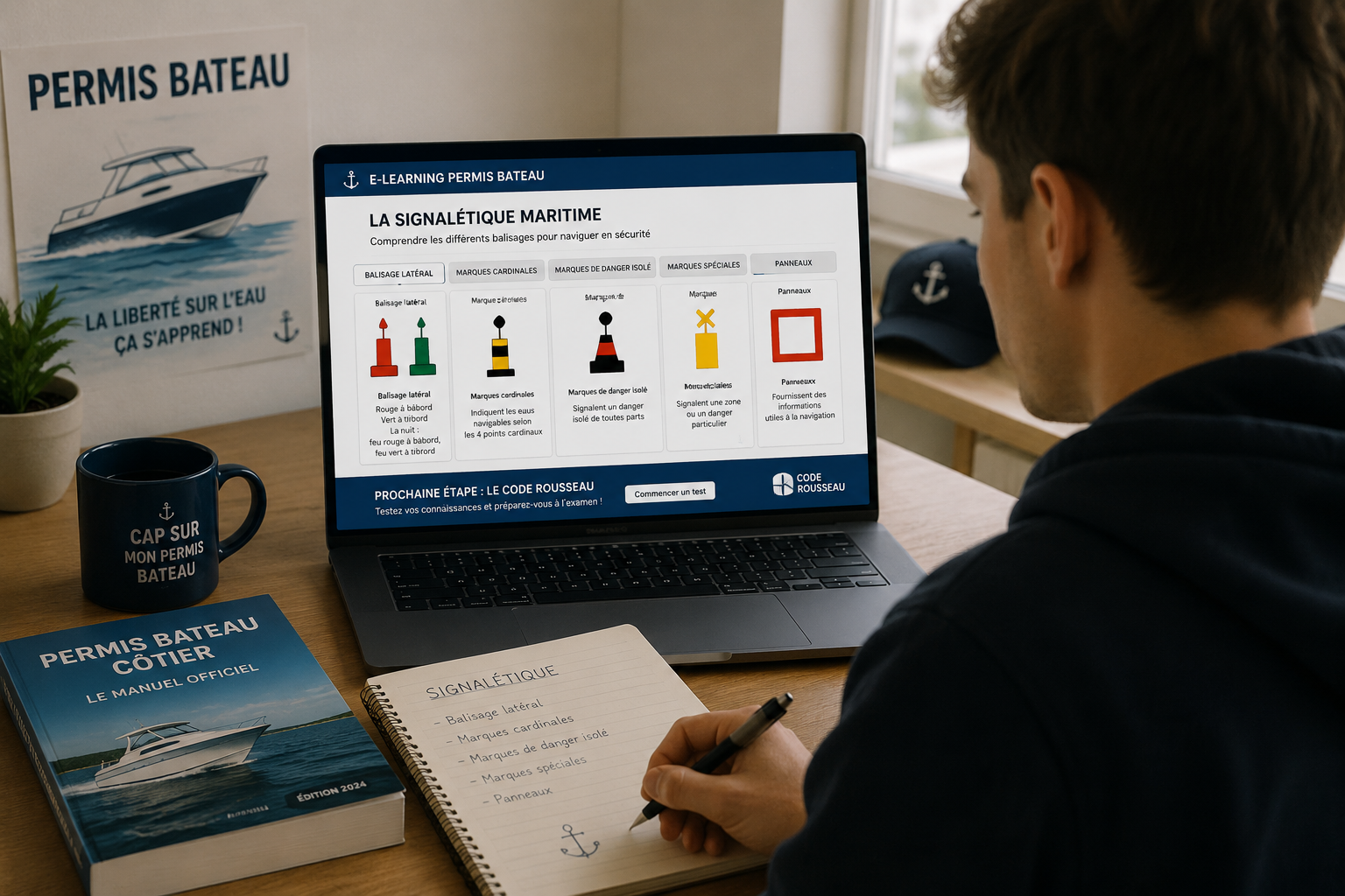 E-learning permis bateau
