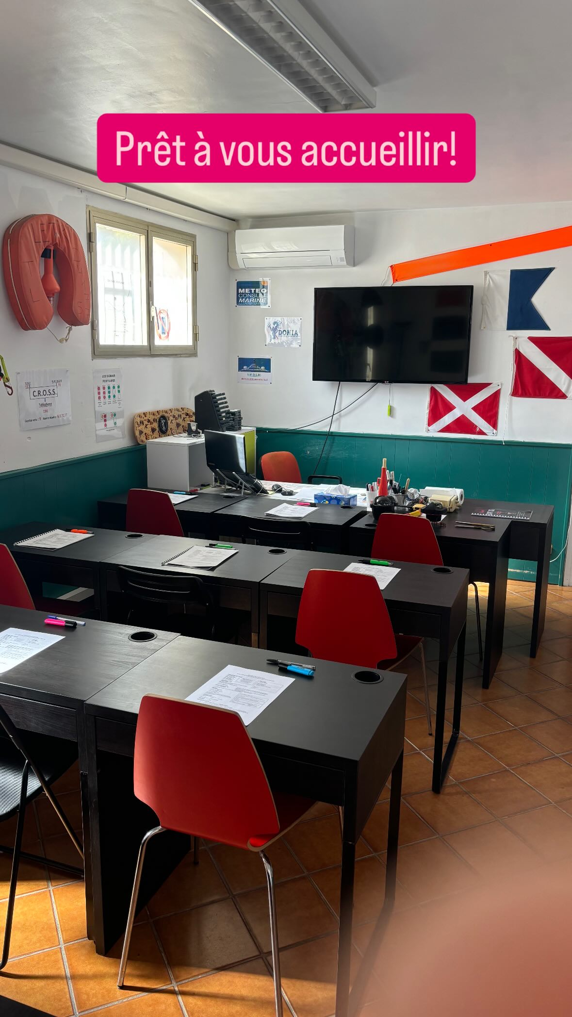 Salle de cours Le Tiki